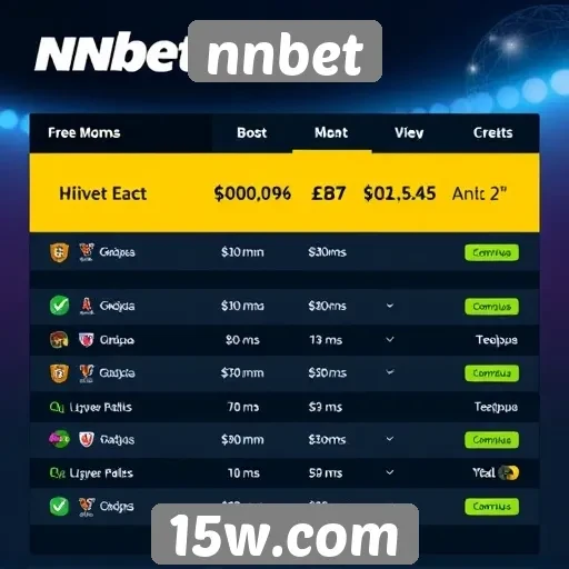 Comparativo de bônus e promoções do nnbet